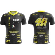 Jersey RACING FULLPRINTING VR46 ROSI SUNMON YAMAHA CARBON AGV