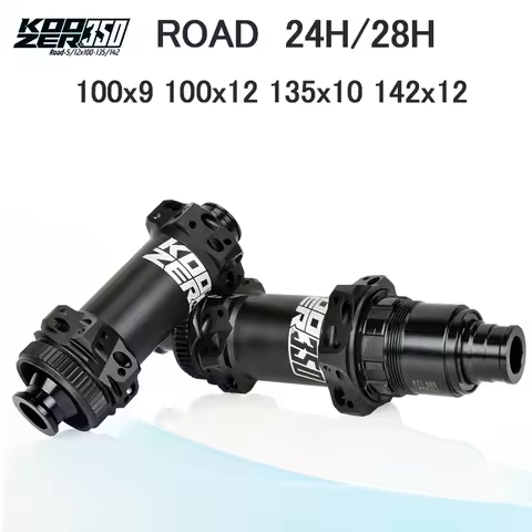KOOZER 350 24/28H Rear Road Gravel CX Hubs HGR XDR MSR 11 12s 5x135 12x142 Center Lock Straight Pull