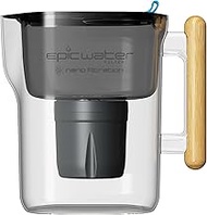Epic Nano | Water Filter Pitchers for Drinking Water | 10 Cup | 150 Gallon Filter | Gravity Water Fi