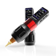 【Q shop】 YILONG F6 เครื่องสักไร้สายปากกาเครื่องสําอาง 2 แบตเตอรี่มอเตอร์ทรงพลังไร้แปรงถ่าน