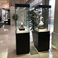 HY-D Display Cabinet Jewelry Museum Showcase Exhibition Counter Display Cabinet Made of Glass Liquor Antique Jade Cultur