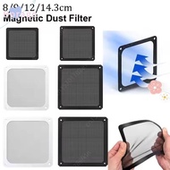 BORRAONE PC Chassis Cooling Fan Dust Filter, with Hole Magnet Dustproof Mesh Cover, 80mm 90mm 120mm 