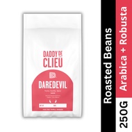 Daddy De Clieu Daredevil Roasted Coffee Beans 250g Brazil and Sumatra Blend Dark Roast