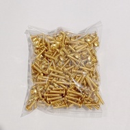 1 Pack of Vario Beat 4x16 Gold Body Bolts / all Honda Matik Gold 4x16 Body Bolts / Vario Beat Bolts