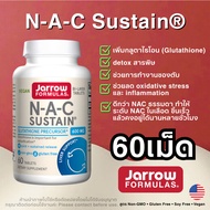 Jarrow Formulas NAC Sustain 600mg Glutathione Nourishes The Liver For Bright Skin NAC Glutathione Su
