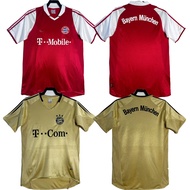 03 04 Retro Jersey Bayern Munich Jerseys 2003 2004 home away Men's Sports shirt