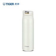 虎牌(TIGER)轻巧弹盖保温保冷杯500ml 珍珠白 梦重力真空不锈钢户外水杯男女学生车载杯子MCX-A502-WR