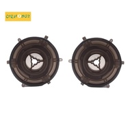 2PCS Transparent  Hub Adapter Transparent  Hub Adapter forReel  Tape Recorder