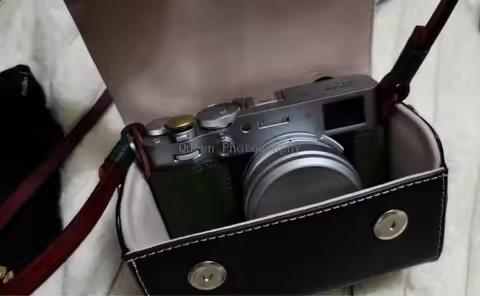 PU Leather Camera Bag Cover for Nikon J1 for Leica D-LUX Camera Protective Shell for Canon G5X Singl