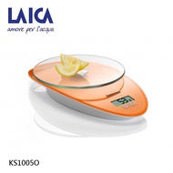 LAICA萊卡 - 電子廚房秤橢圓 橘 3kg/1g KS1005