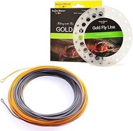ANGLER DREAM Gold Fly Line 90FT Weight Forward Floating 2 3 4 5 6 7 8 9WT Fly Fishing Line