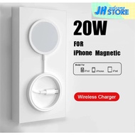 Jgbhjhjhgjj 117] เครื่องชาร์จแบตเตอรี่ไร้สายแม่เหล็ก20W สำหรับ iPhone 15 14 13 11 Pro MAX Mini Type C ชาร์จเร็วสำหรับ iPhone 8 Plus XR X XS MAX SE