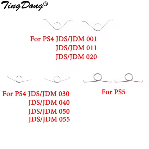 10PCS for PS4 for PS5 controller L2 R2 Springs for PS4 Controller Springs JDM JDS 001 011 030 040 05