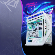 ASUS | เครื่องคอมพิวเตอร์ตั้งโต๊ะเกม DIY ซีรีส์ขาว