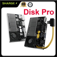 SHARGE Disk Pro NVMe SSD Enclosure With Active Cooling System Built-in NVMe PSSD 10Gbps USB C 3.2 Ge