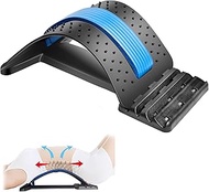 Back Stretcher, Lumbar Back Pain Relief Device(4 Level), Spine Deck/Borad Multi-Level Back Massager 