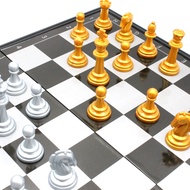 Gold-Plated Magnetic Chess - High Quality Magnetic Chess Board - International Chess - Boardgames
