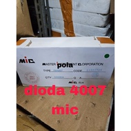Diode diode 4007 mic roll good 1n4007 in4007