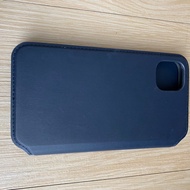 Mobile Phone Case For iphone 11 Foldable Type Splicing Blue Second Hand