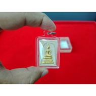 2557 Ck Maha Surasak Phra Somdej Wat Prado 召坤玛哈苏拉萨，崇笛佛，亲自原庙恭请，师傅亲自背面签名✍️。