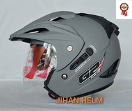 HELM G2 / HELM G2 DUA KACA HITAM DOFF TERLARIS