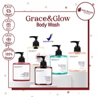 Grace and Glow Body Wash Brightening Solution + English Pear and Freesia Anti Acne Solution