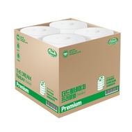 The Dream Nature Premium Jumbo Roll 500 meters 16 rolls 100% natural pulp non-fluorescent toilet paper