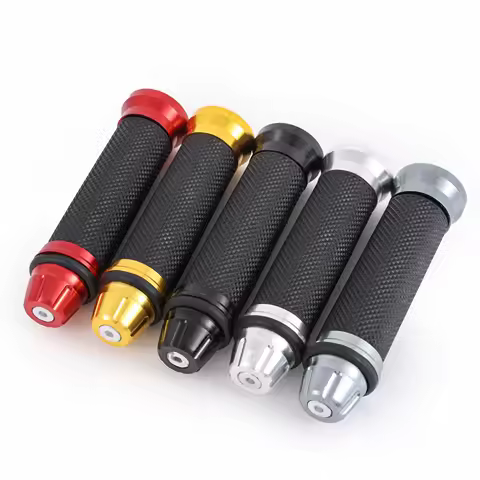 1 Pair 7/8'' Anti-Slip Motorcycle grips hand Handlebar Bar Grips Bicycle Rubber Mountain Cycle Handl