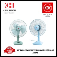 KDK A30AS 30CM TABLE FAN - 1 YEAR MANUFACTURER WARRANTY + FREE DELIVERY