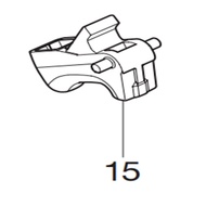 Tuas suis untuk Makita BSS500Z DCS550 DCS552 DHS710 DKP180 DSS500 HS300 HS301D 419665-1