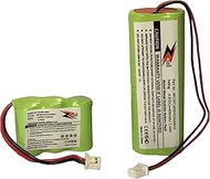 ZZcell 2-Pack Bundle Battery for Dogtra Transmitter BP12RT Receiver BP20R, 200NCP, 202NCP, 280NCP, 2