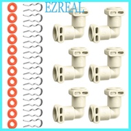 EZR L Shaped Water Thermoblock Connector Adapter Coffee Machine Fluid Connector