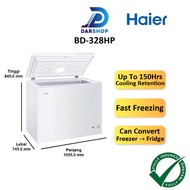 Haier Chest Freezer 332L Peti Freezer Murah Deep Freezer Peti Sejuk Beku Frezer 冷藏箱 BD-328HP