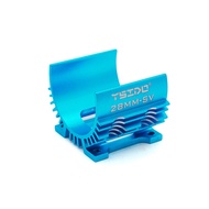 YSIDO 25mm 2510 Motor Cooling Fan With 28MM-SV Metal Heat Sink Holder for RC Car 2838 2845 2847 370 