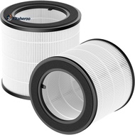 AC0830/10 AC0820/30 HEPA Replacement Filter Pack of 2 for 800 Series - for Dust Pollen and Allergens