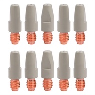 10PCS 36KD Welding Contact Tips Coating Protect M8 Gas Nozzle Tip 1.0mm MIG Welding Torche Welding T