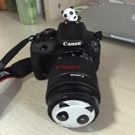 【現貨】遮光罩 UV鏡 熊貓鏡頭蓋 適用Canon 佳能EOS 600D 650D 60D 70D單眼相機配件