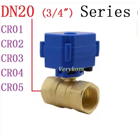 CWX-15Q/N DN20 3/4" bsp Brass Motorized Ball Valve Miniature Electrical Valves Water Gas 5V 12V DC 2