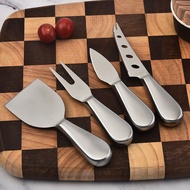 Stainless Steel Cheese Suit Four-Piece Set Home Cake Butter Cheese Knife Cheese Shovel Fork Kitchen Baking Tools