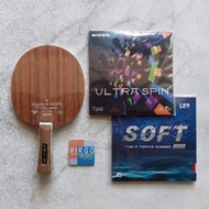 PARKIT 3 Paket Rakit bet pingpong tenis meja 100%ORIGINAL!!