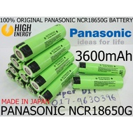 Panasonic NCR18650G 3.7V 3600mAh Li-Ion Rechargeable 18650 g Battery LED Powerbank 26f 20r Japan bet