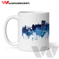 Aberdeen Mug Aberdeen Glass Souvenir Souvenir Aberdeen World City Print Custom Mug V3