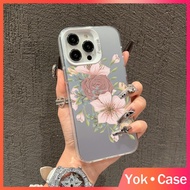 Phone case iphone hand painted flower for iphone 14 pro case 13 pro max phone cover for iphone 13 12 11 xsmax x xs 6 7 8 plus thick iphone case cellphone accessories