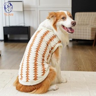 TIDJANI 7.5-35kg Golden Retriever French Bulldog Clothes Pajamas Warm Fleece Winter Cat Coat Pet Clo