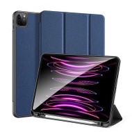 DUX DUCIS iPad 三折平板保護殼(附筆槽) - 藍色 - ipad 10.9in/11in(適配Air 4/5/6) | 智慧休眠/喚醒功能 | 防刮保護 | 輕巧易攜帶 | 便利書寫/觀
