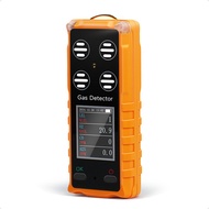 DUOTESI Co-Ex Gas Analyzer Single Gas Detector for O2 H2S H2 NO NO2 SO2 NH3 CL2 O3 HCL PH3 HCN CO2