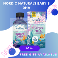 NORDIC NATURALS BABYS DHA 60 ML OMEGA 3 DHA VITAMIN OTAK ANAK BAYI