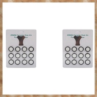 (EJVF) 24Pack Ultrasonic Mist Maker Fogger Ceramics Discs for Humidifier Parts Transducer Discs with