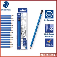 Staedtler Mars Lumograph Pencil Drawing Sketching 100 - 10H 9H 8H 7H 6H 5H 4H 3H 2H H F HB B 2B 3B 4