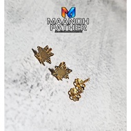 1.73GM-916 GOLD MENS STAR THODU-916 SUBANG-916 INDIAN EARRING-916 EARRING-916 STUD EARRING-916 SUBAN